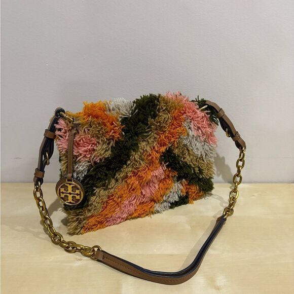 Tory Burch Sadie Rug Shoulder Bag - Picture 8 of 11